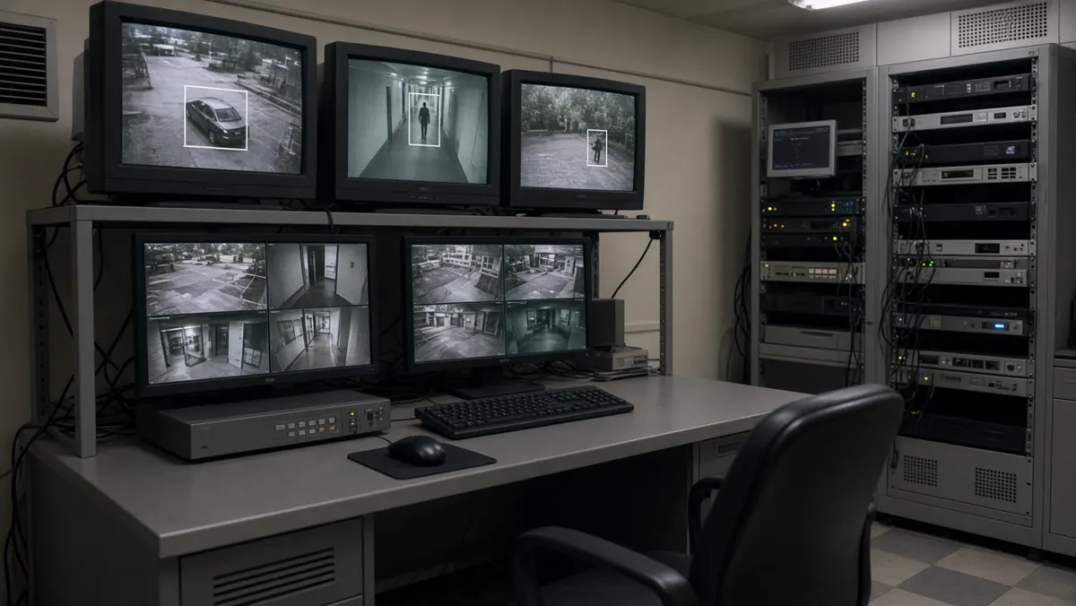 Rule-based motion analytics in a classic CCTV monitoring room