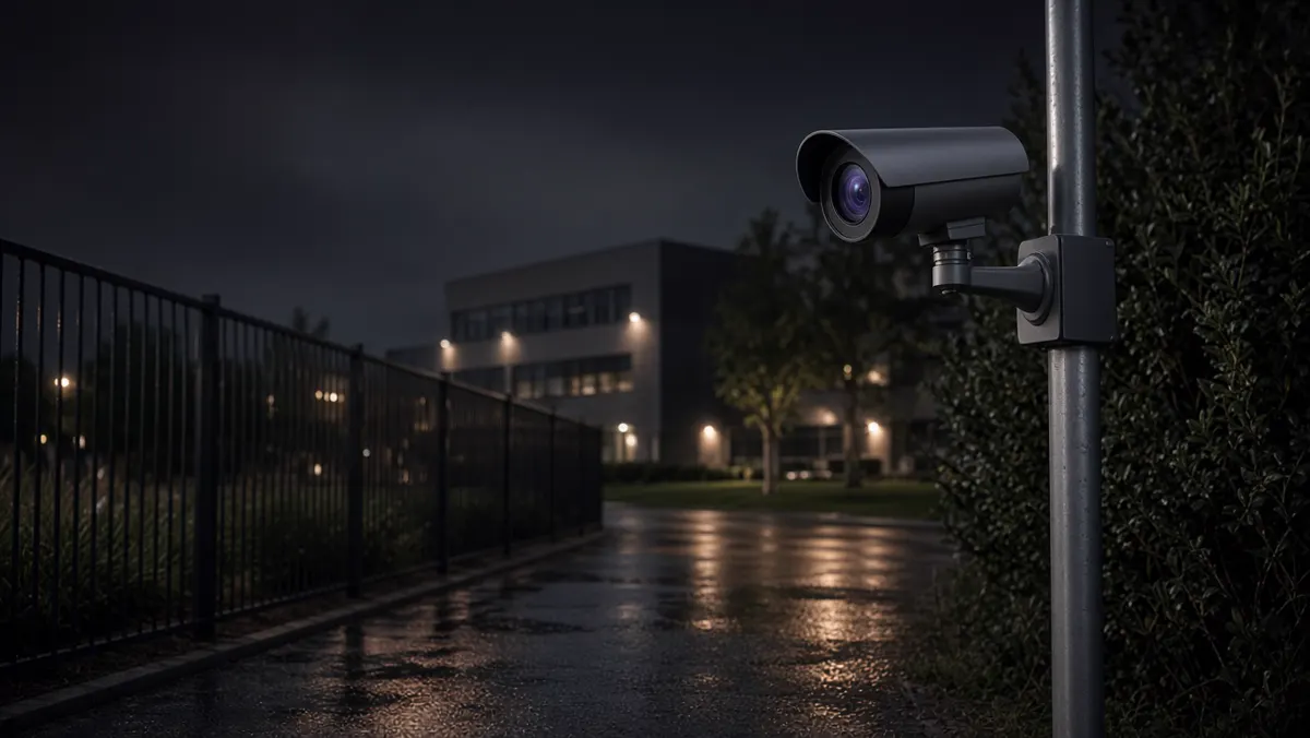 Intrusion and perimeter security analytics example