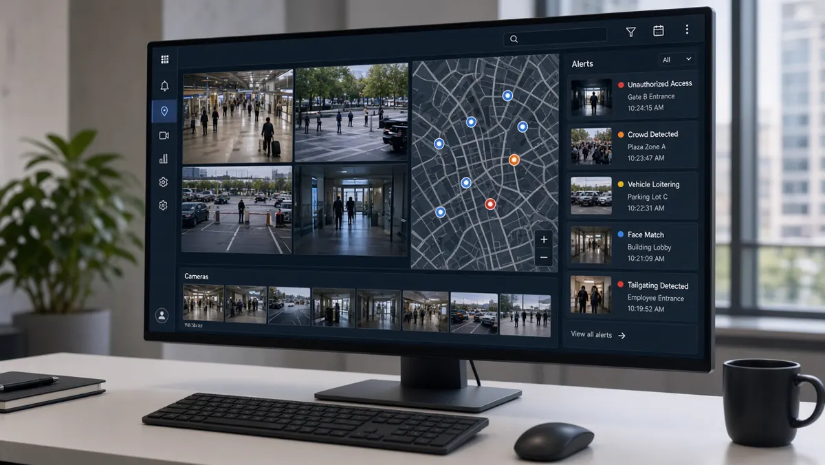 Analytics software dashboards for operators