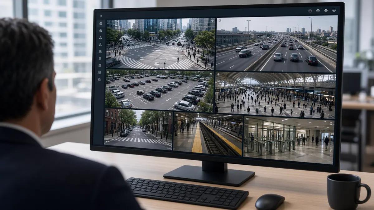 Control room monitoring with AI video analytics software
