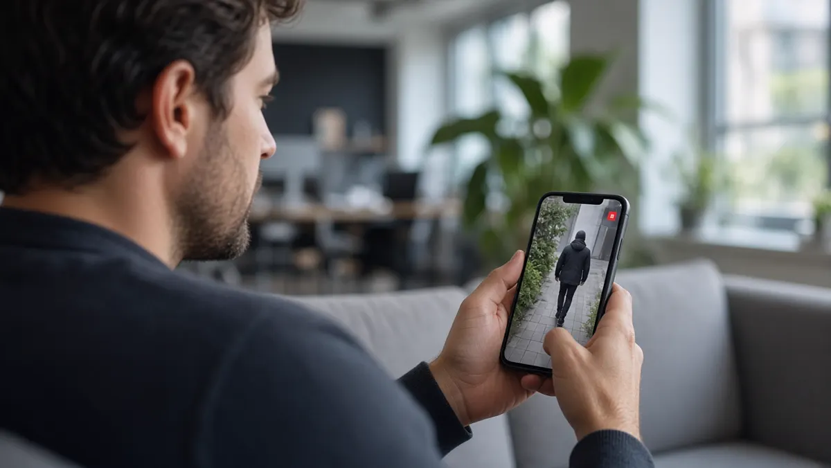AI camera app with real-time alerts