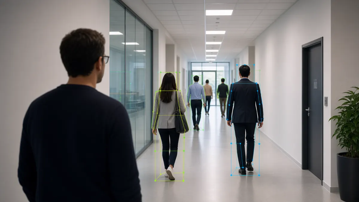 People detection practice used in video analytics training