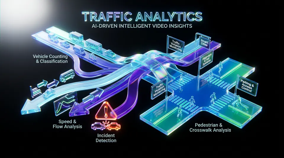 AI video analytics insight: Traffic Analytics | AI-Driven Intelligent Video Insights for Smart Mobility